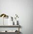 Photography Non-Woven Wallpapern Plain white Metallic 85761 1