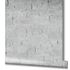 Illustration Non-Woven Wallpapern Textile grey-silver Metallic 85766 2