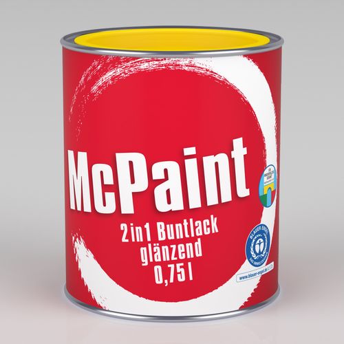 McPaint coloured lacquer 2in1 universal 750 ml