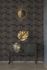 Image Non-Woven Wallpaper Squares Dots black bronze 38525-2 5