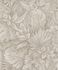 Photo Non-Woven Wallpaper Leaves Floral beige brown 33307 2
