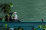 Photo Non-Woven Wallpaper Strokes Nature green gold 33317 5