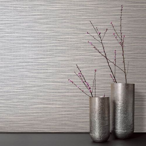 Photography Non-Woven Wallpaper Strokes Nature grey 33323