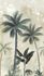 Image Photo Wallpaper Palms Plants Floral grey-green 47203 2