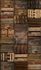Image Photo Wallpaper Wooden Boxes Design brown 47211 2