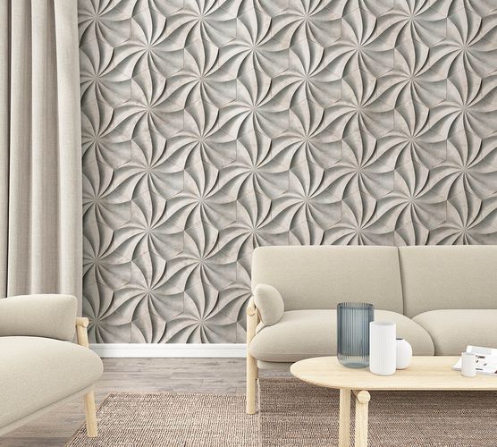 Illustration Photo Wallpaper Graphic 3D Geometry grey copper 47229