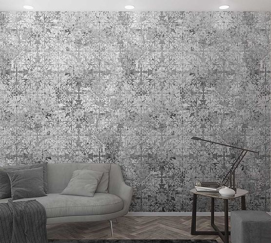 Picture Photo Wallpaper Tiles Orient Ornaments grey 47233