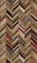 Image Photo Wallpaper Zig-Zag Wood Look brown red 47244 2