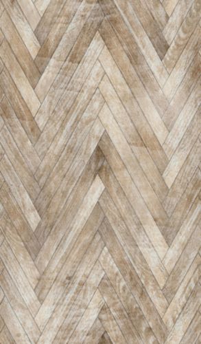 Image Photo Wallpaper Zig-Zag Wood Look brown 47247