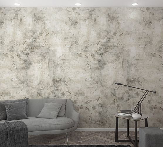 Picture Photo Wallpaper Concrete Look Vintage grey beige 47257