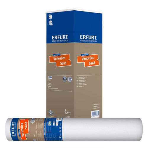 4 Rolls Erfurt Lining Paper Sand Wispy 75 m²