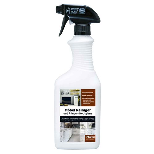 Glutoclean Furniture Cleaner + Care High Gloss 6 x 750 ml