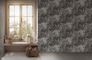 Non-Woven Wallpaper Leaves Jungle grey 38356-4 1