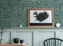 Non-Woven Wallpaper Labyrinth dark blue 38695-3 1