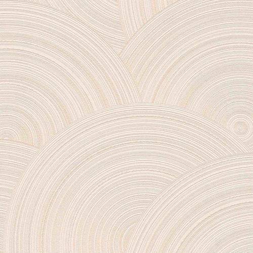 Non-Woven Wallpaper Waves 3D pink silver 38696-2