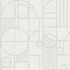 Non-Woven Wallpaper Tiles light grey gold 38699-2 2