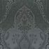 Non-Woven Wallpaper Damast Design black silver 38708-5 5