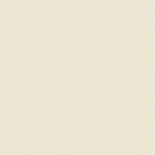 Non-Woven Wallpaper Plain Linen cream-beige 38712-3
