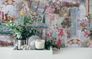 Non-Woven Wallpaper Indian grey colourful 38174-3 3