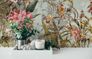 Non-Woven Wallpaper Flowers Vintage green 38177-1 4