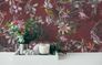 Non-Woven Wallpaper Flowers Birds red 38178-5 4