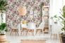 Non-Woven Wallpaper Flowers Birds cream 38178-6 1