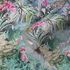 Non-Woven Wallpaper Plants Jungle grey blue 38179-1 3