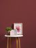 Non-Woven Wallpaper Plain Design dark red 38363-1 4