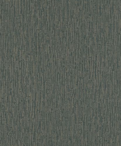 Non-Woven Wallpaper Rasch Mottled green gold 484298