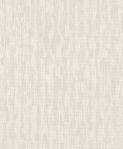 Non-Woven Wallpaper Rasch Plain cream-white 484519