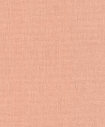Non-Woven Wallpaper Rasch Plain Linen pink 484557