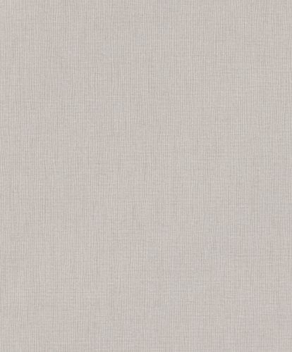 Non-Woven Wallpaper Rasch Plain Linen light grey 484564