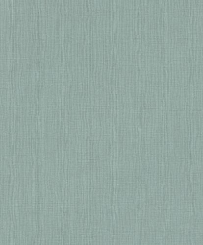 Non-Woven Wallpaper Rasch Plain Linen blue-grey 484595