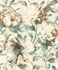 Non-Woven Wallpaper Rasch Flowers beige green 485134 1