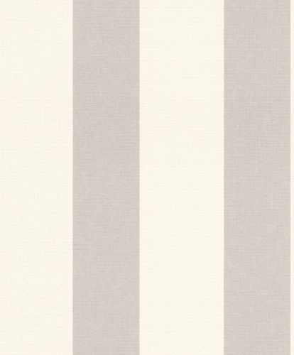 Non-Woven Wallpaper Rasch Block Stripes grey 485424