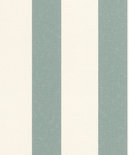 Non-Woven Wallpaper Rasch Block Stripes blue-grey 485448