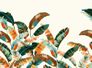 Photo Wallpaper Rasch Leaves dark grey green 485943 1