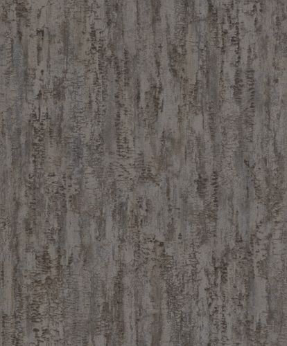 Non-Woven Wallpaper Rasch Wood Birch anthracite 554076