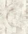 Non-Woven Wallpaper Rasch Half Circles white grey 554748 1