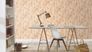 Non-Woven Wallpaper Rasch Half Circles cream gold 2
