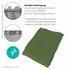 Ready-made plain scarf olive green blackout Galdin 5