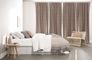 Velvet curtain Uni rose opaque Velia 245x140 3