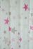 Curtain children's graphic pink semi-transparent Stars 2