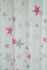Curtain children's graphic pink semi-transparent Stars 2