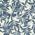 Non-Woven Wallpaper Leaves Rasch blue white 406337 1
