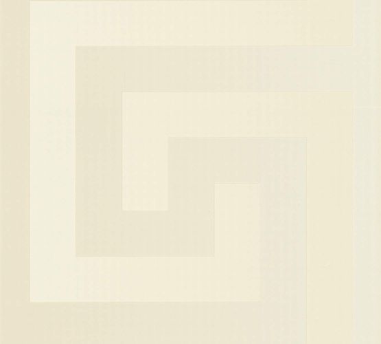 Non-woven wallpaper Versace White Geometric 38609-4