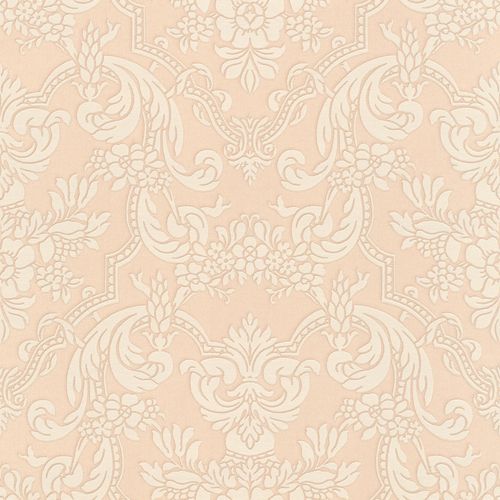 Non-Woven Wallpaper Baroque pink Gloss 570601