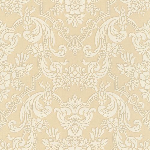 Non-Woven Wallpaper Baroque beige Gloss 570618