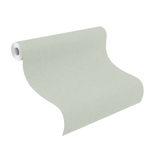 wallpaper BARBARA HOME plain mottled light green 560084