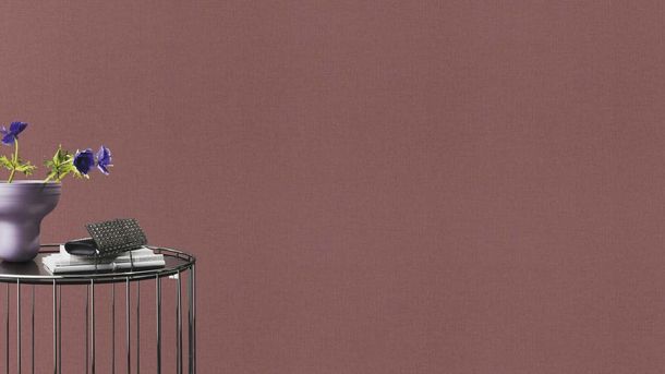wallpaper BARBARA HOME plain mottled mauve 560169